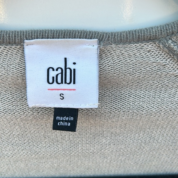 Cabi 5132 Sage Open Front Waterfall Cardigan - Picture 4 of 6